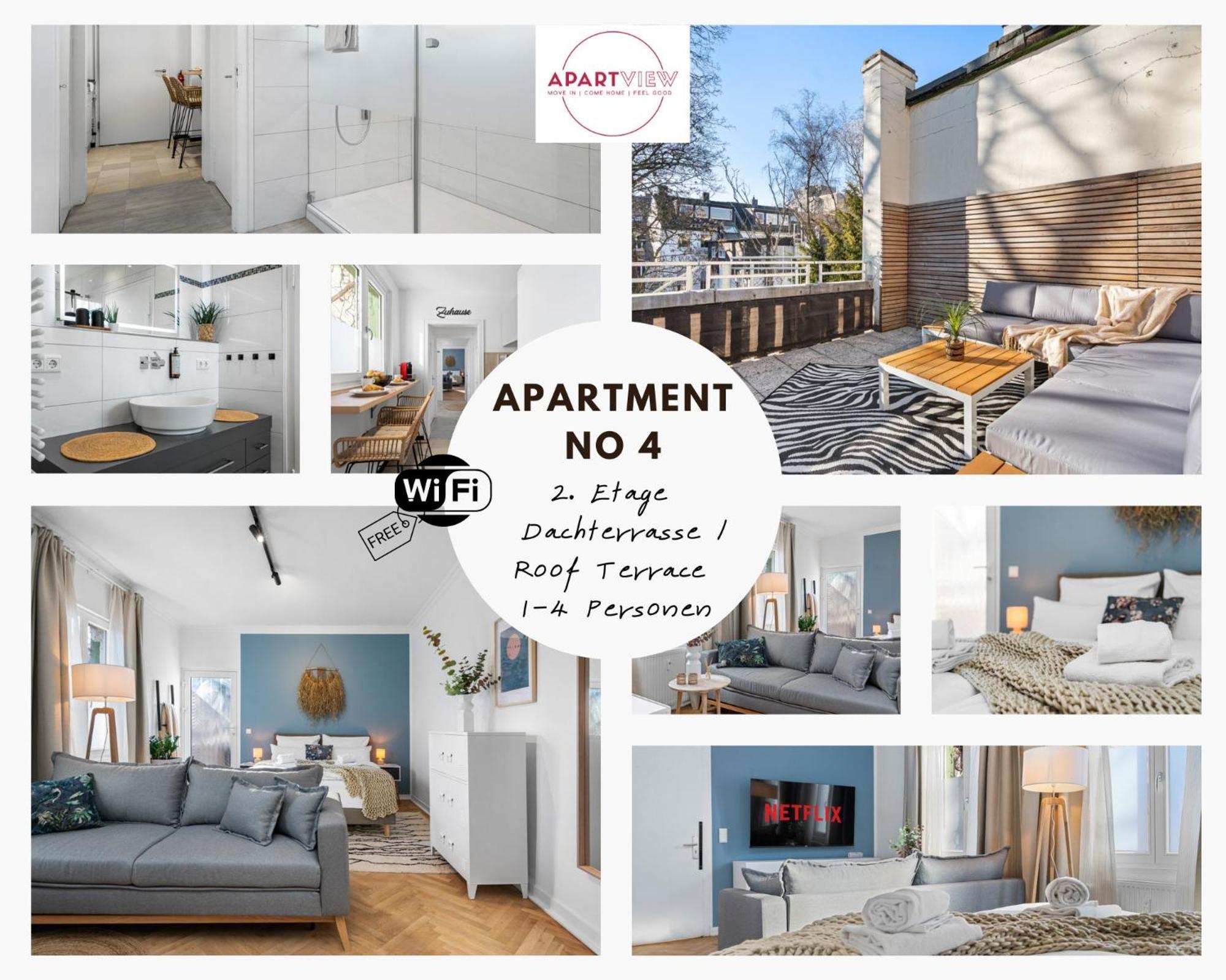 Apartview Apartments Krefeld - Wlan - Zentral - Ruhig ภายนอก รูปภาพ